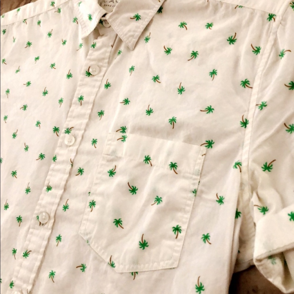 Little Palm tree button up - Picture 4 of 5